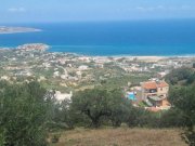 Roussa Ekklisia Kreta, Roussa Ekklisia: Baugrundstück mit Meerblick zum Verkauf Grundstück kaufen